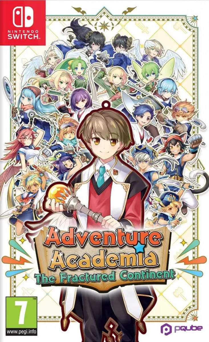 Adventure Academia: The Fractured Continent Nintendo Switch okładka gry