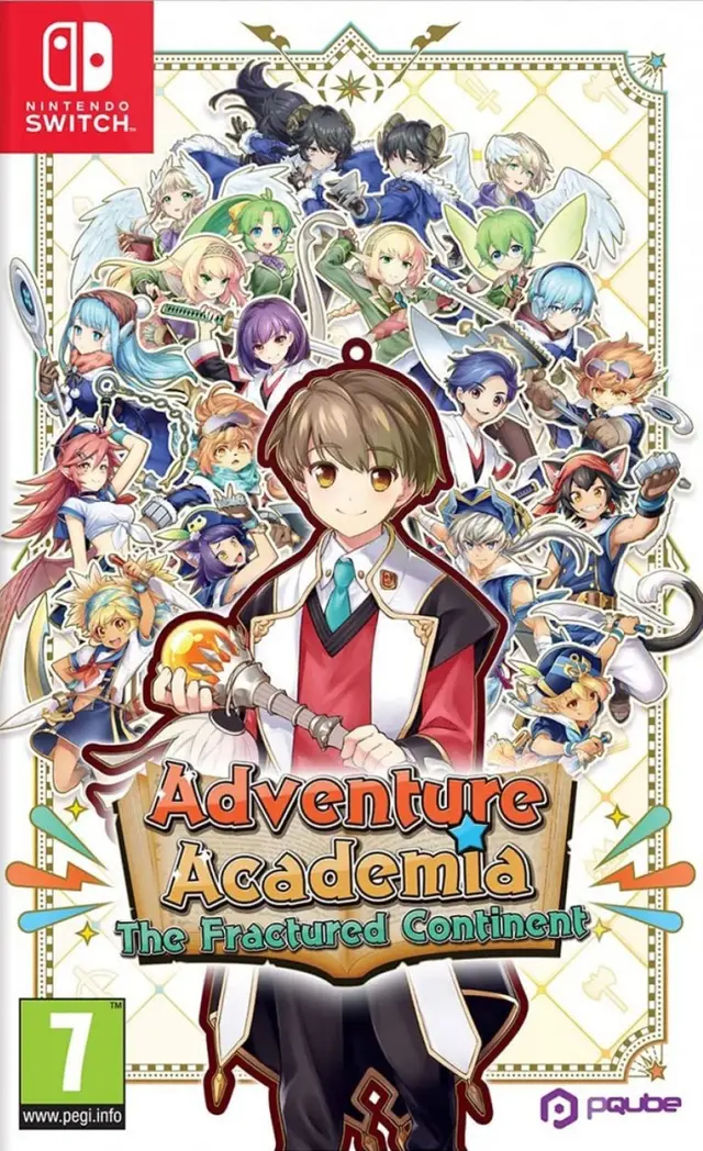 Adventure Academia: The Fractured Continent Nintendo Switch okładka gry