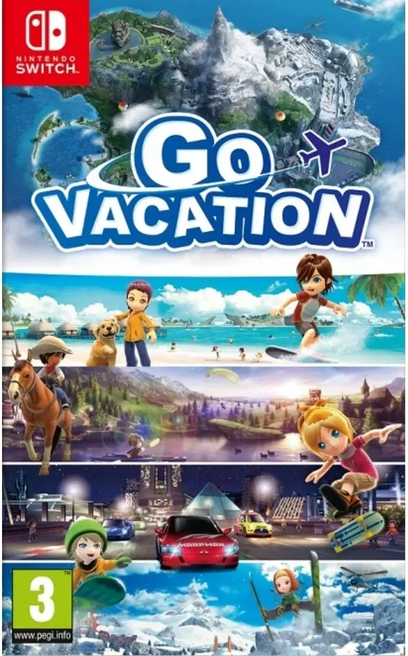 Go Vacation Nintendo Switch okładka gry