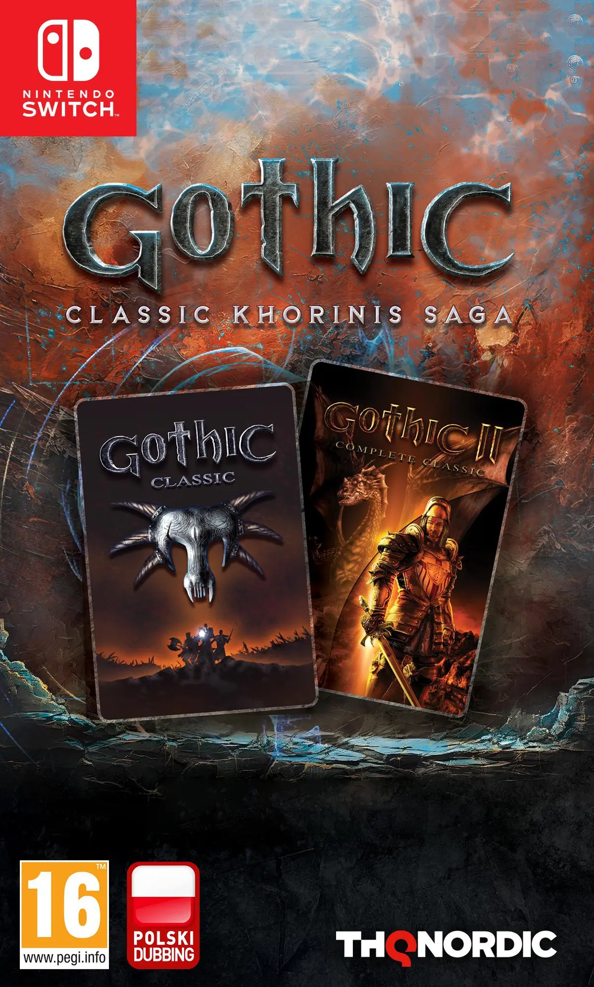 Okładka gry Gothic Classic Khorinis Saga na Nintendo Switch - najlepsza oferta
