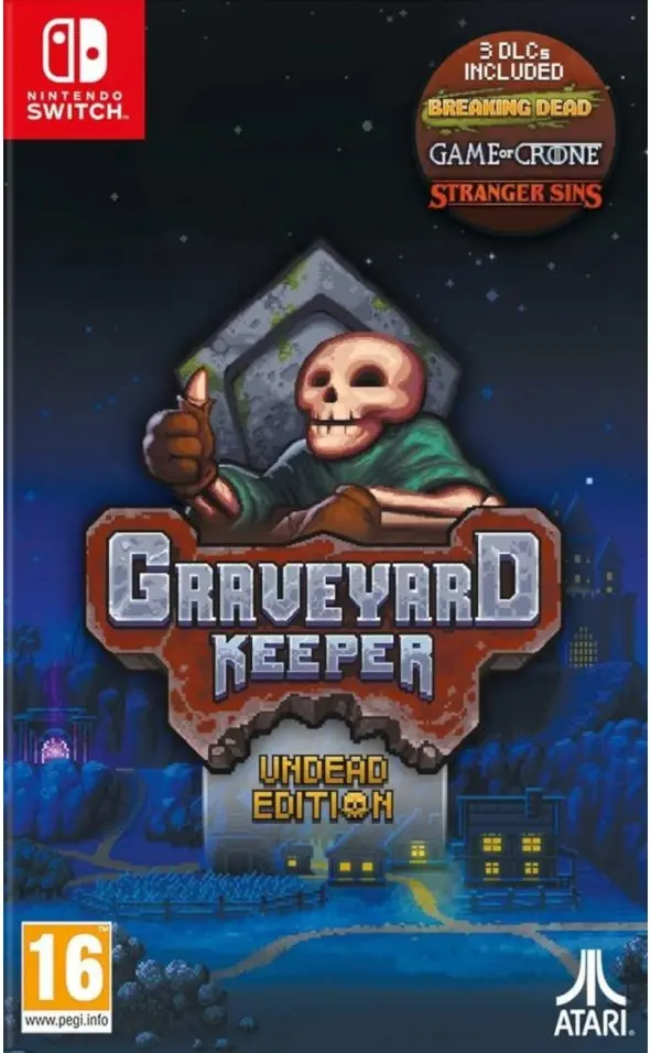 Graveyard Keeper Undead Edition Nintendo Switch okładka gry