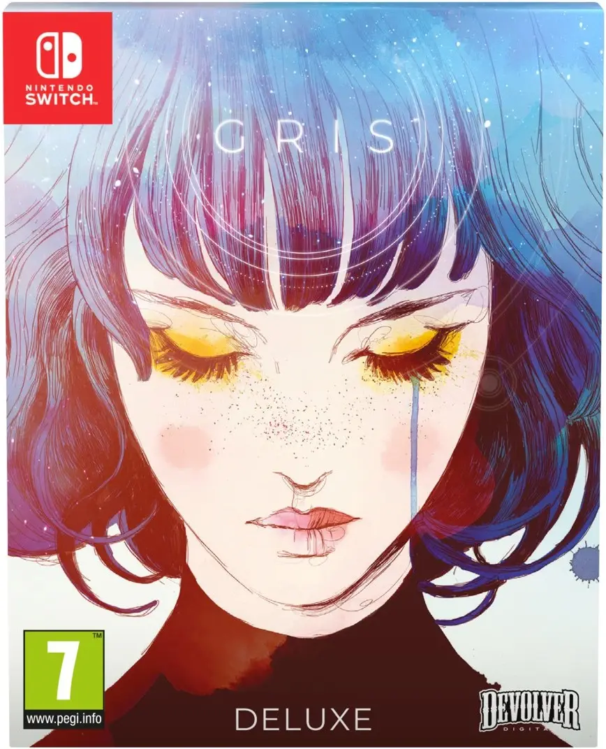 Gris Devolver Deluxe Nintendo Switch okładka gry