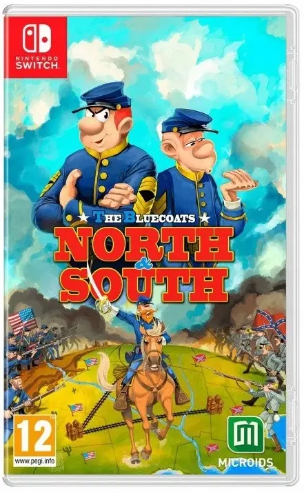 The Bluecoats North & South Nintendo Switch okładka gry