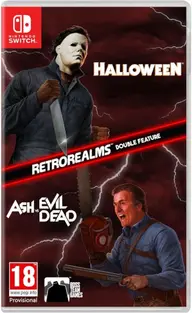 Halloween and Ash vs Evil Dead RetroRealms Double Feature Nintendo Switch okładka gry