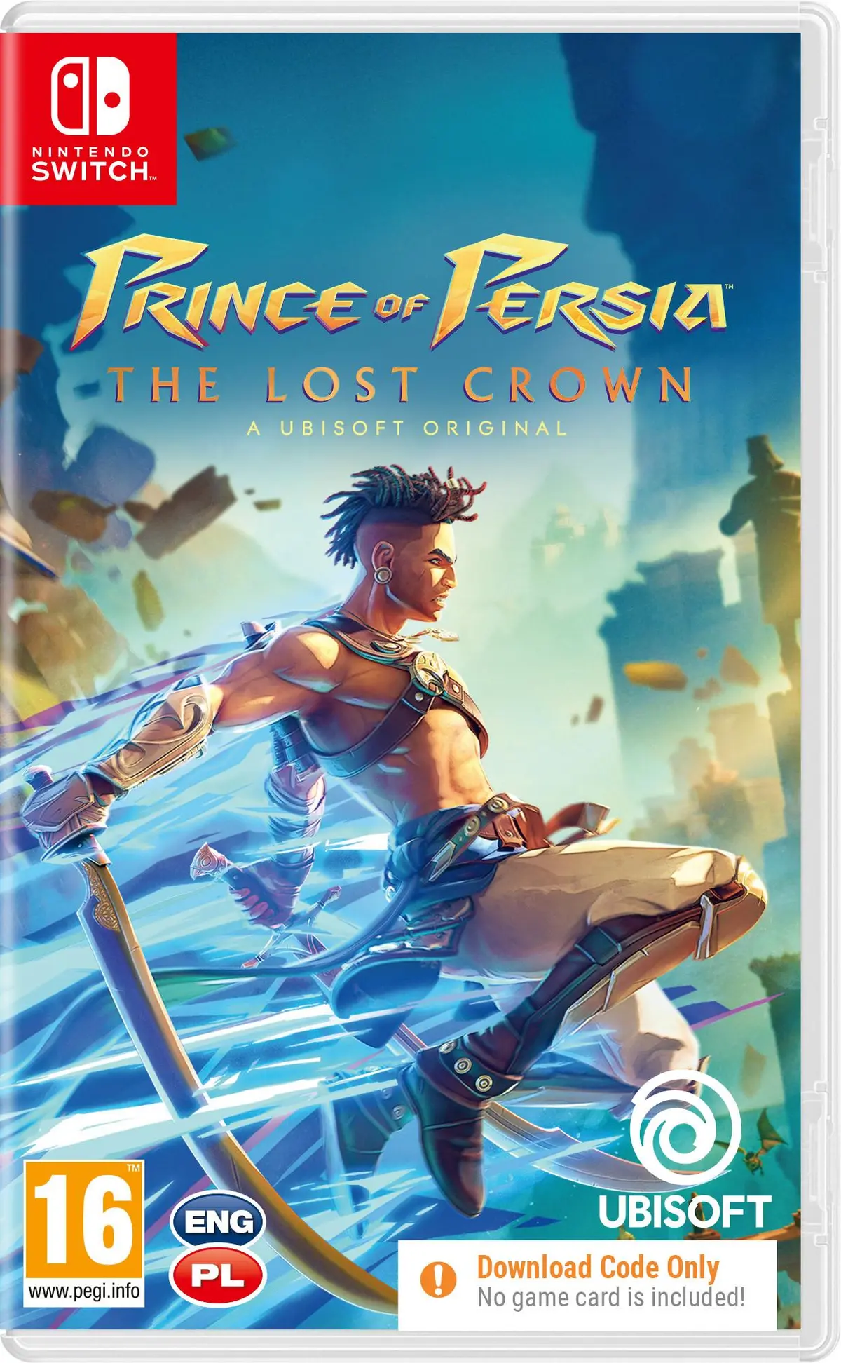 Okładka gry Prince of Persia: The Lost Crown na Nintendo Switch - najlepsza oferta