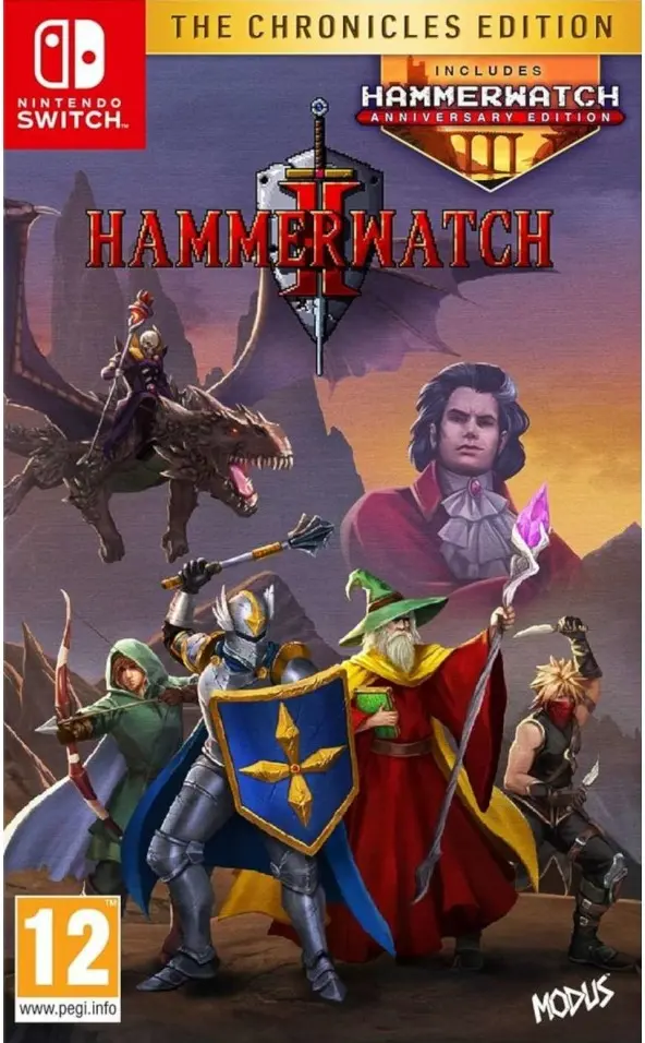 Okładka gry Hammerwatch II The Chronicles Edition na Nintendo Switch Okładka gry Hammerwatch II The Chronicles Edition na Nintendo Switch