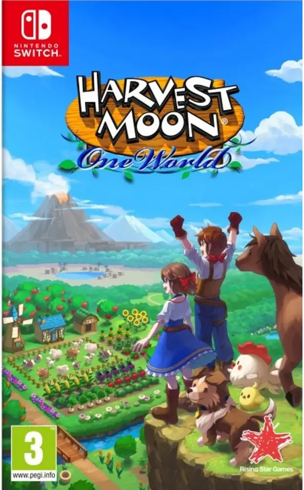 Harvest Moon: One World Nintendo Switch okładka gry