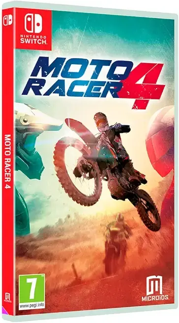 Moto Racer 4 Nintendo Switch okładka gry