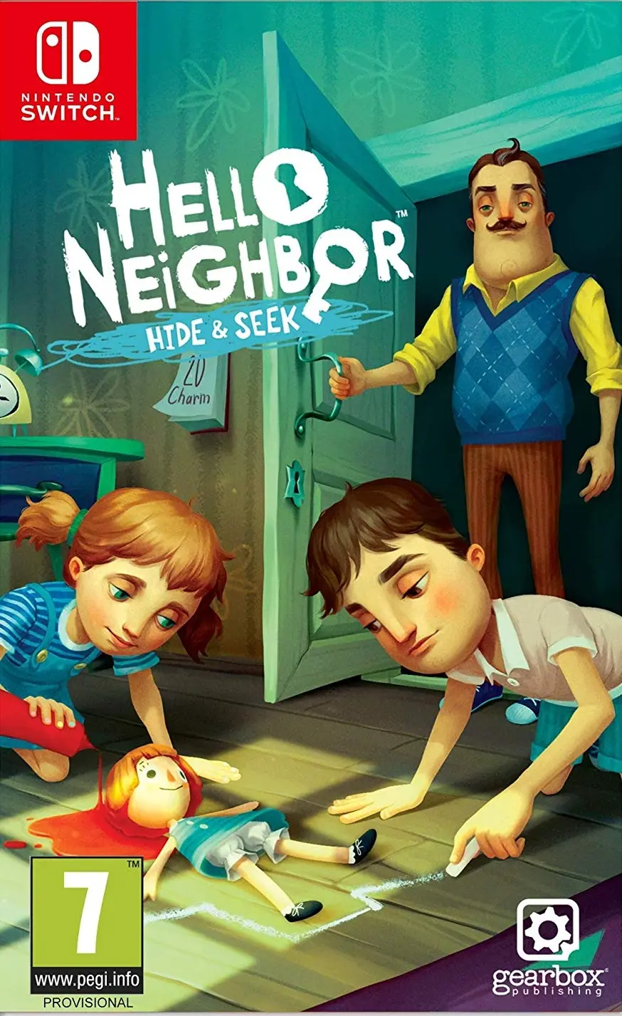 Okładka gry Hello Neighbor Hide & Seek na Nintendo Switch - najlepsza oferta