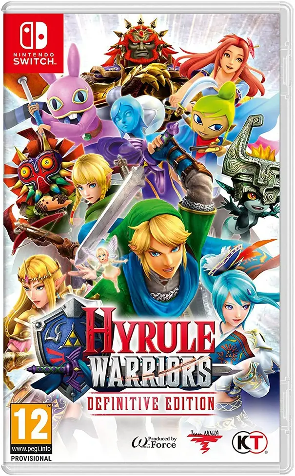 Hyrule Warriors Definitive Edition Nintendo Switch okładka gry