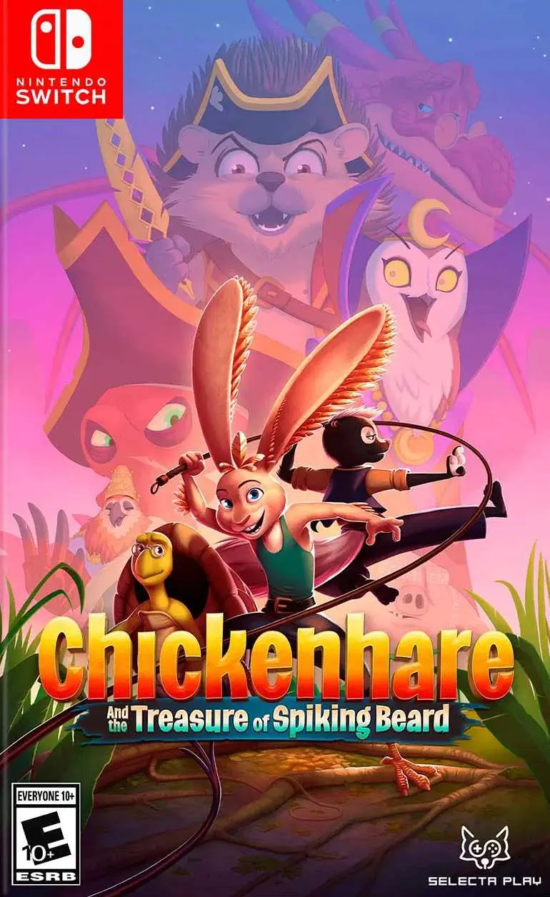 Okładka gry Chickenhare and the Treasure of Spiking-Beard