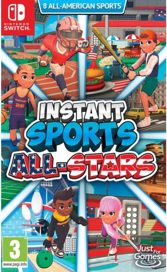 Instant Sports All Stars Nintendo Switch okładka gry