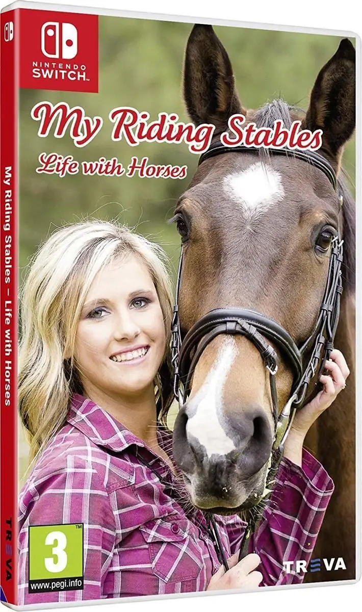 My Riding Stables – Life with Horses Nintendo Switch okładka gry