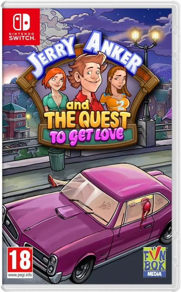 Jerry Anker and the Quest to get Love Nintendo Switch okładka gry
