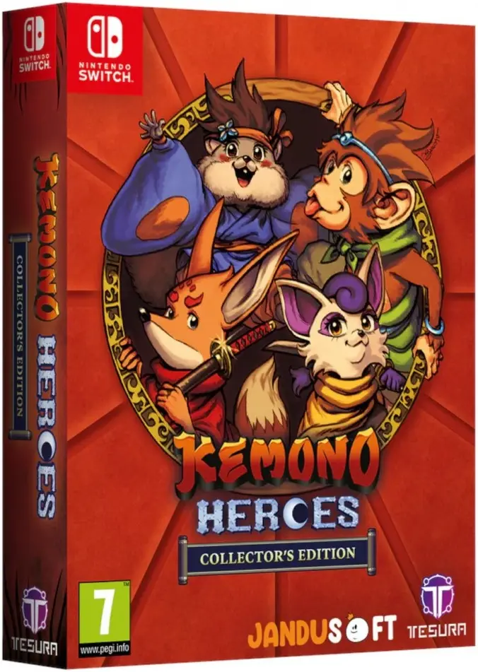 Kemono Heroes Collector's Edition Nintendo Switch okładka gry