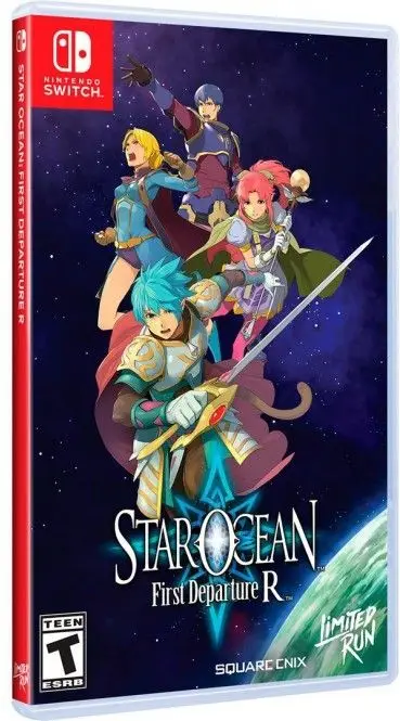 STAR OCEAN FIRST DEPARTURE R Nintendo Switch okładka gry