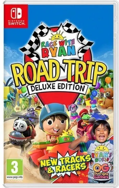 Race with Ryan Nintendo Switch okładka gry