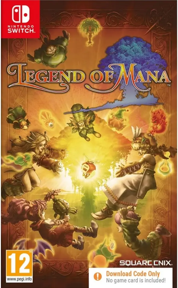 Legend of Mana Nintendo Switch okładka gry