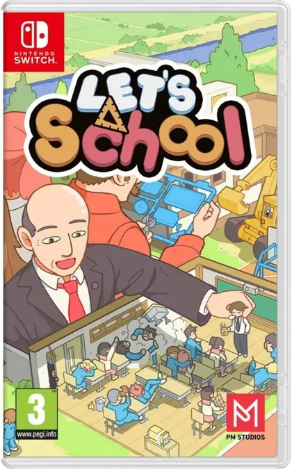 Let's School Nintendo Switch okładka gry