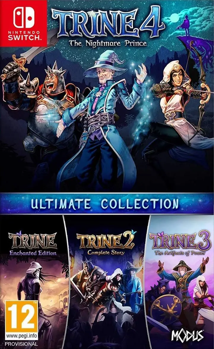 Okładka gry Trine: Ultimate Collection na Nintendo Switch Okładka gry Trine: Ultimate Collection na Nintendo Switch