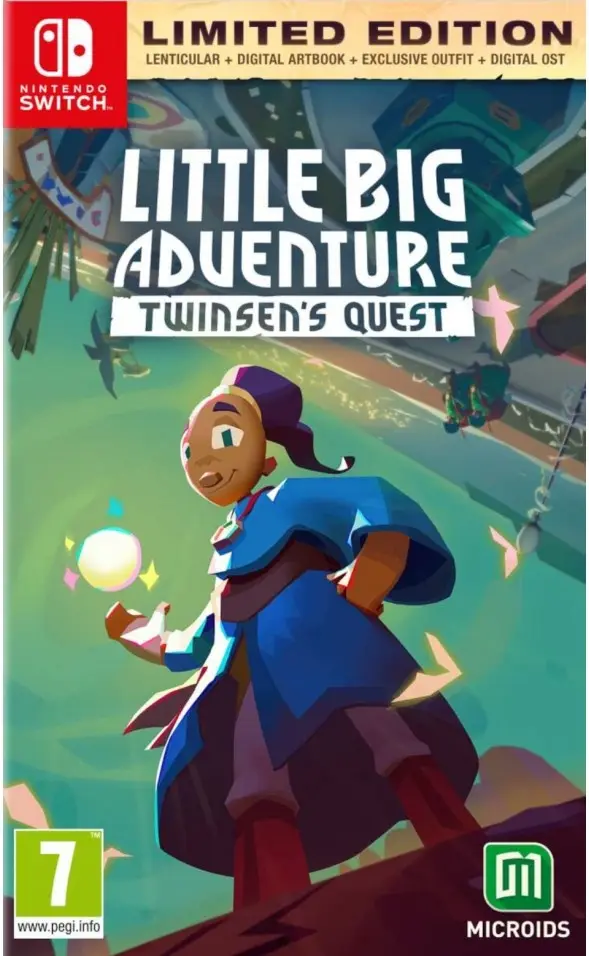 Little Big Adventure Twinsen's Quest Limited Edition Nintendo Switch okładka gry