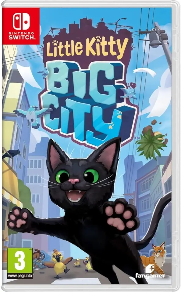 Little Kitty, Big City Nintendo Switch okładka gry