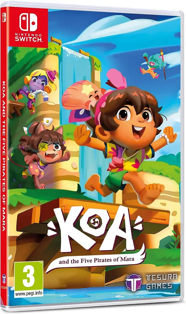 Koa and the Five Pirates of Mara Nintendo Switch okładka gry