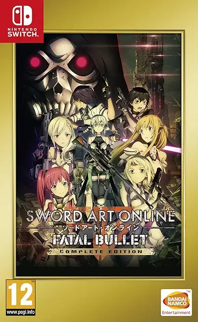 SWORD ART ONLINE: FATAL BULLET Complete Edition Nintendo Switch okładka gry