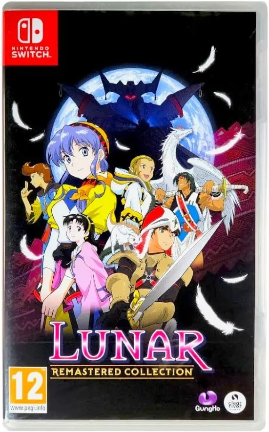 Lunar Remastered Collection Nintendo Switch okładka gry