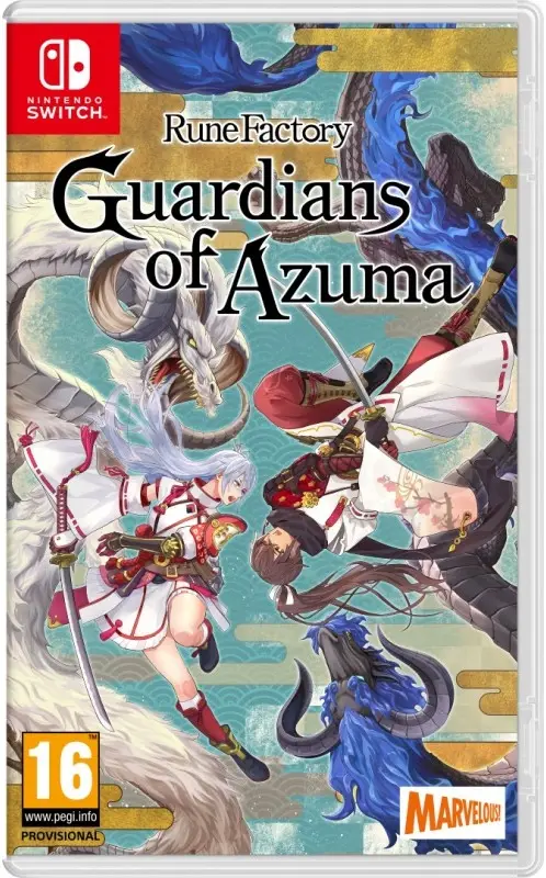Rune Factory: Guardians of Azuma Nintendo Switch okładka gry
