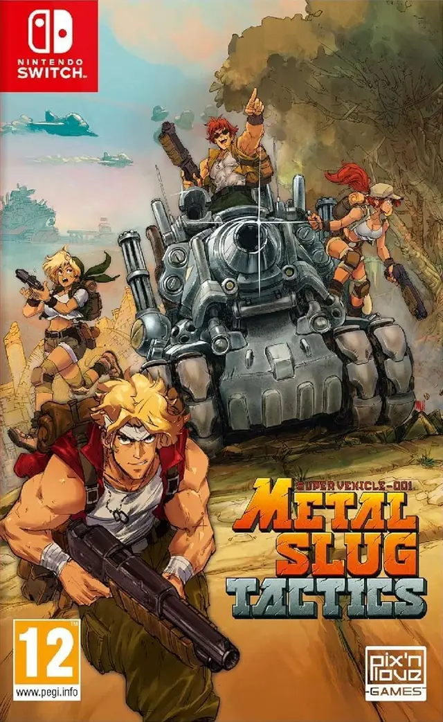 Metal Slug Tactics Nintendo Switch okładka gry
