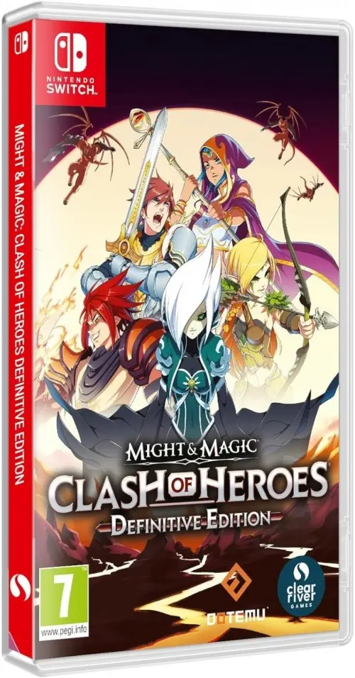 Might & Magic Clash of Heroes Nintendo Switch okładka gry