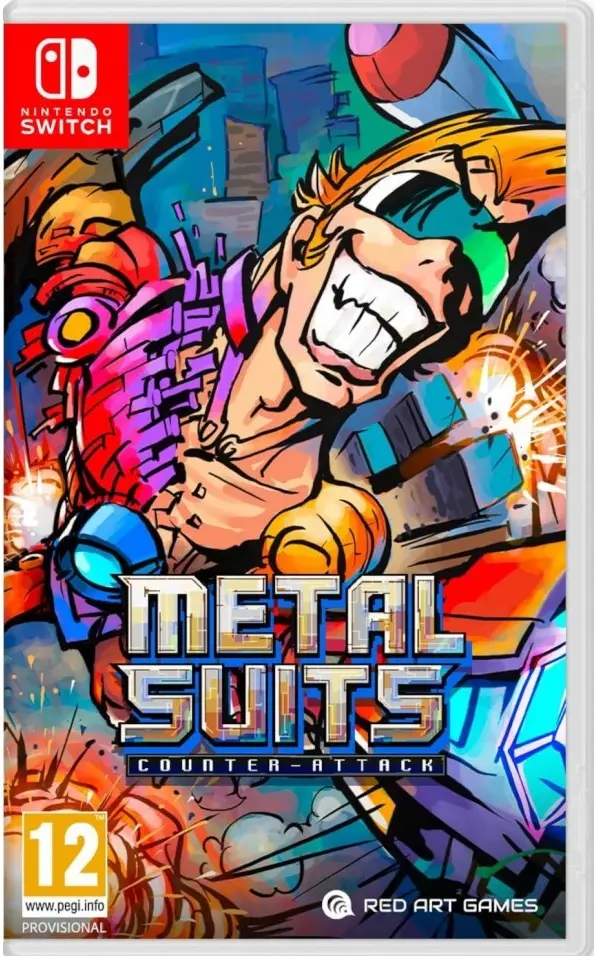 METAL SUITS: Counter-attack Nintendo Switch okładka gry