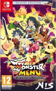 Monster Menu The Scavenger's Cookbook Deluxe Edition Nintendo Switch okładka gry