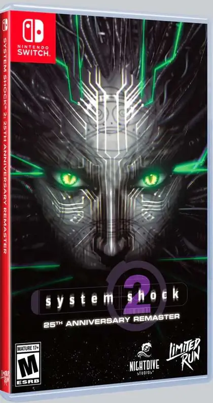 System Shock 2: 25th Anniversary Remaster Nintendo Switch okładka gry