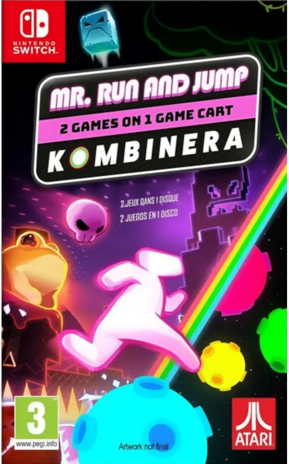 Mr. Run and Jump + Kombinera Adrenaline Nintendo Switch okładka gry