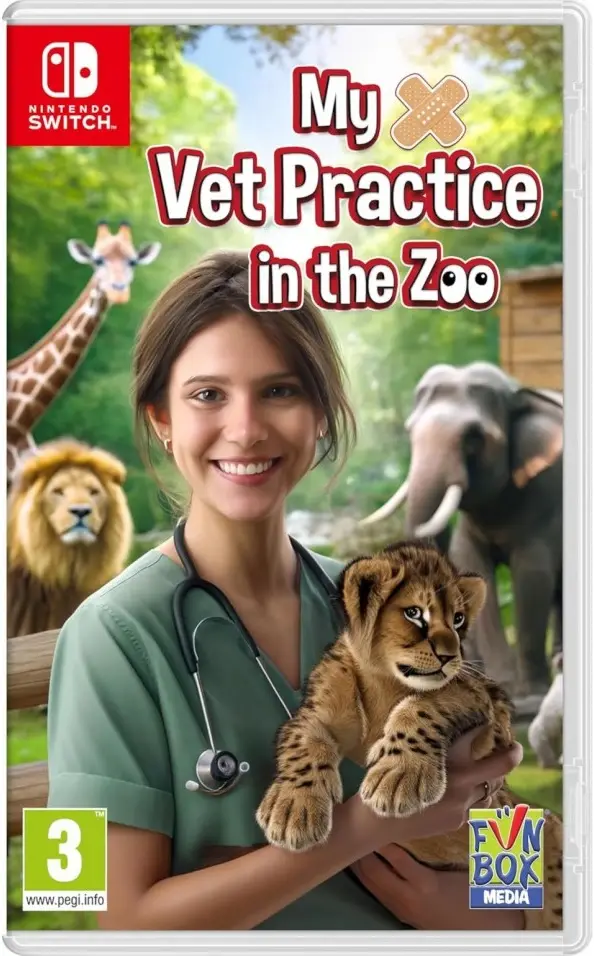 My Vet Practice in the Zoo Nintendo Switch okładka gry