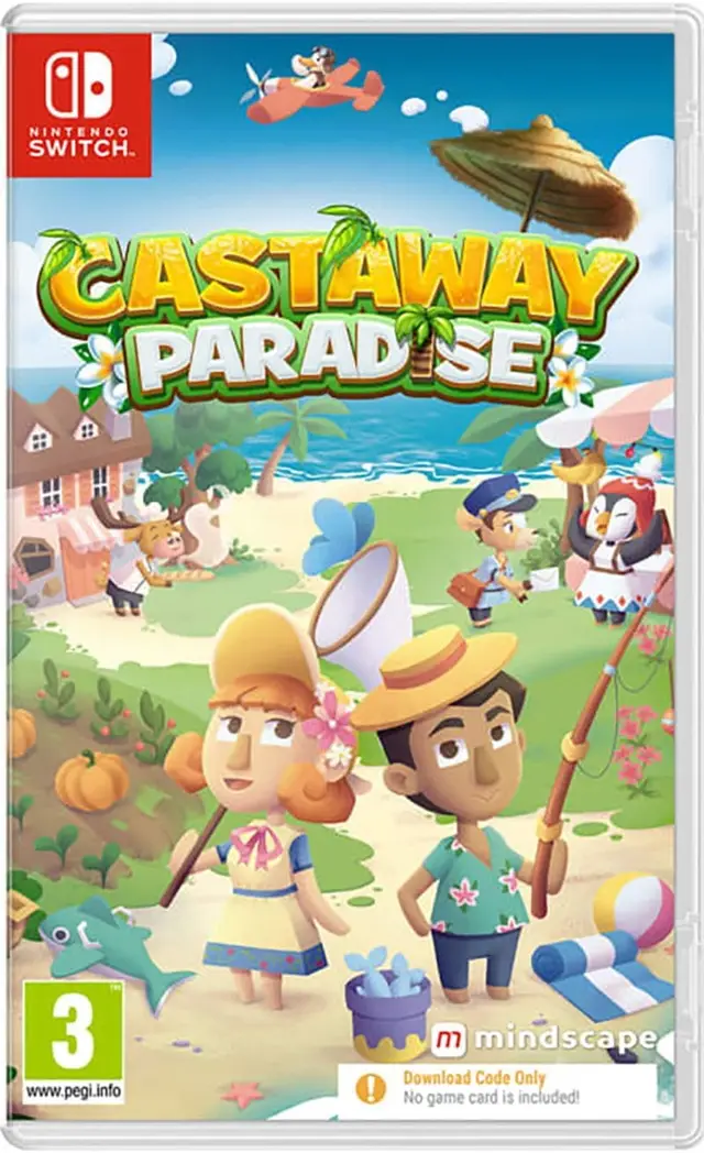 Castaway Paradise Nintendo Switch okładka gry