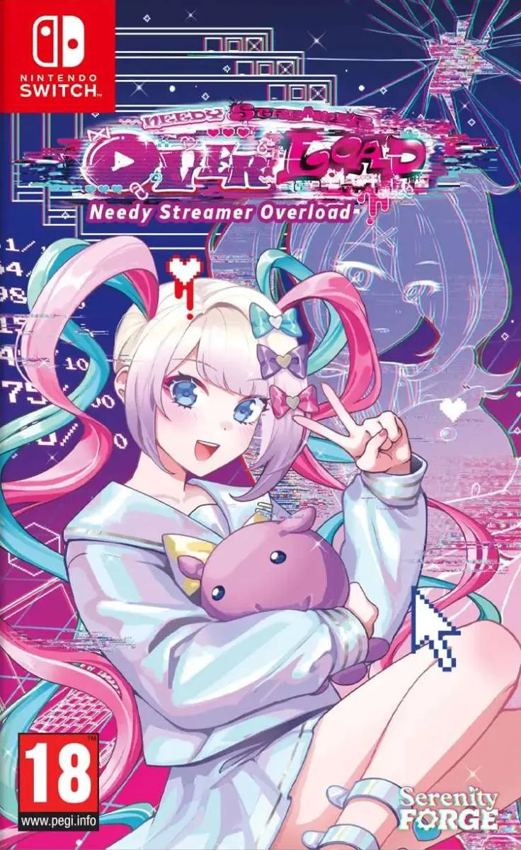 Needy Streamer Overload Nintendo Switch okładka gry