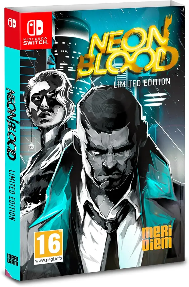 Neon Blood Limited Edition Nintendo Switch okładka gry