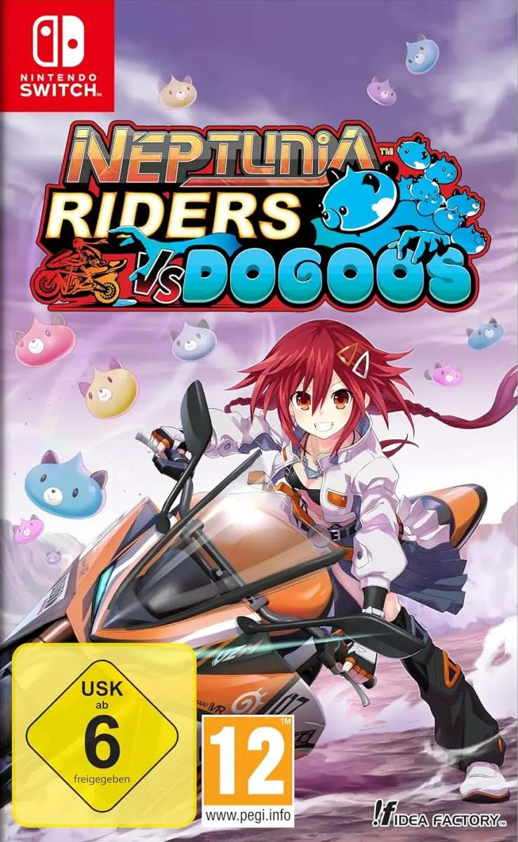 Okładka gry Neptunia Riders VS Dogoos Day One Edition