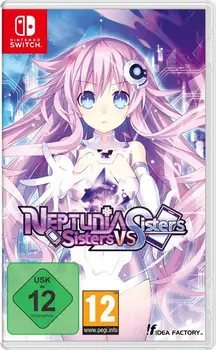 Neptunia Sisters VS Sisters Day One Edition Nintendo Switch okładka gry