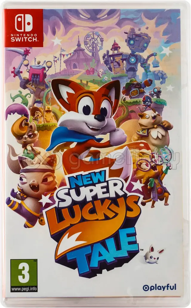New Super Lucky's Tale Nintendo Switch okładka gry