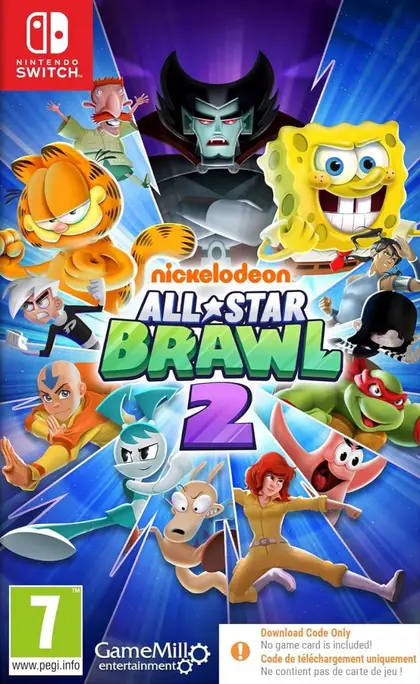 Nickelodeon All-Star Brawl 2 Nintendo Switch okładka gry