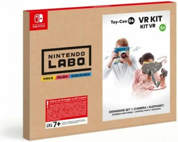 NINTENDO Labo VR Kit - Expansion Set 1 Nintendo Switch okładka gry