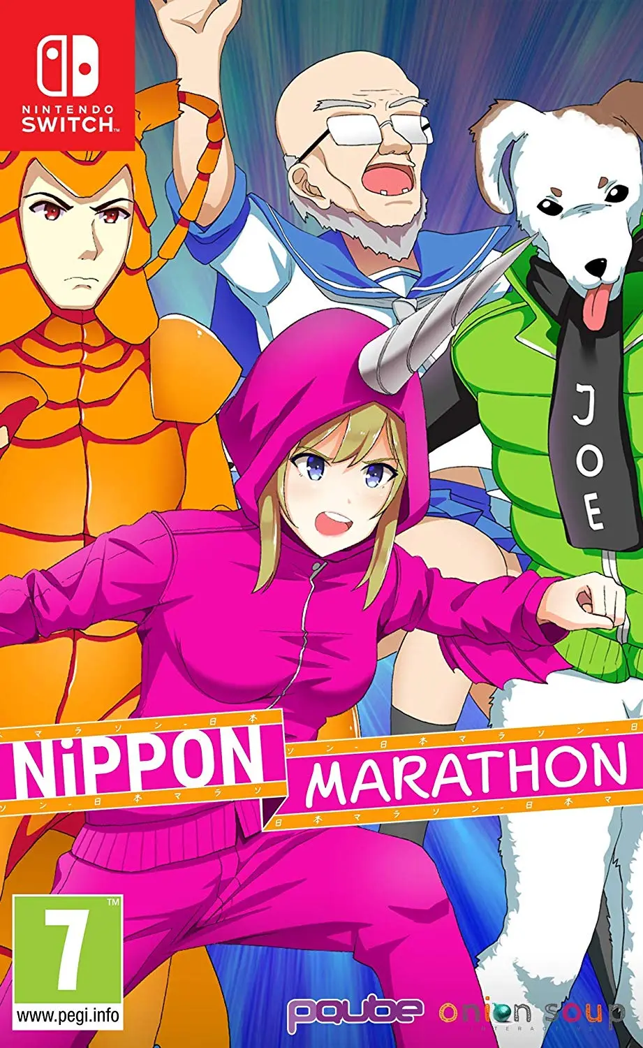 Nippon Marathon Nintendo Switch okładka gry