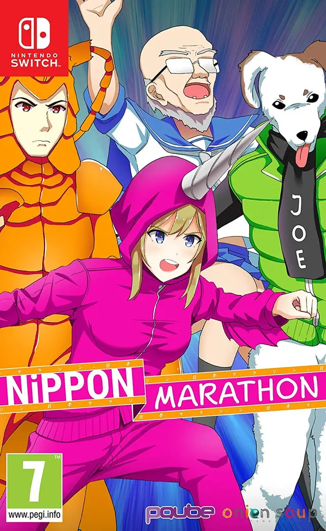 Nippon Marathon Nintendo Switch okładka gry