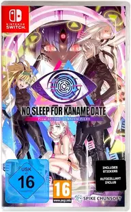 No Sleep For Kaname Date From AI: THE SOMNIUM FILES Aiba Edition Nintendo Switch okładka gry