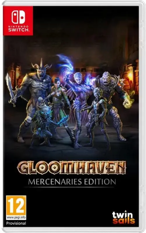 Gloomhaven Nintendo Switch okładka gry