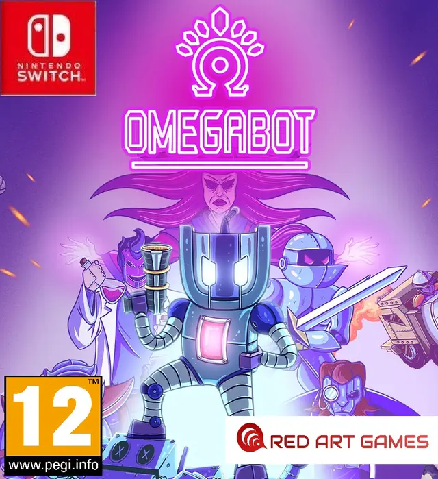 Omegabot Nintendo Switch okładka gry